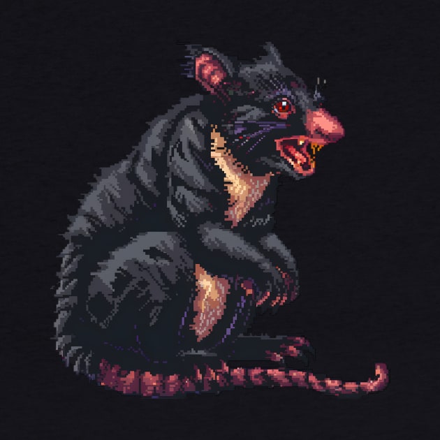 Pixel Tasmanian Devil by Animal Sphere